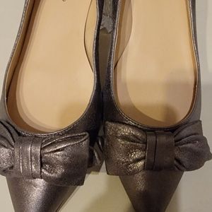 Ivanka Trump Metallic Flats